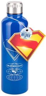 Superman Theatrical Metal Water Bottle / Fan Shop and Merchandise
