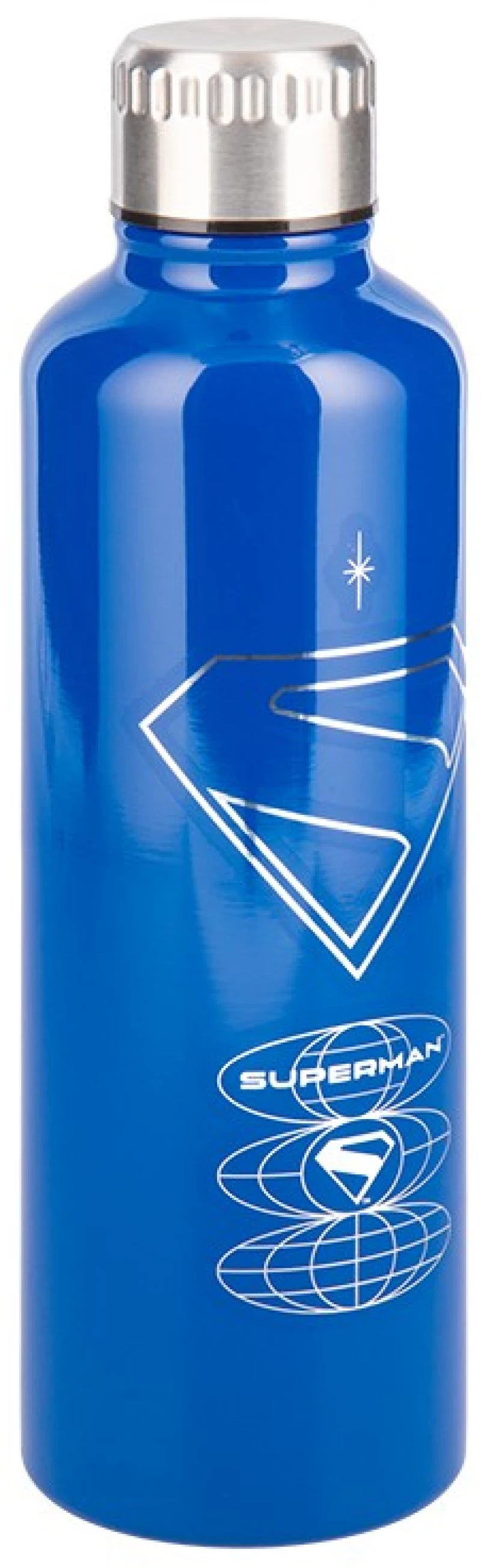 Superman Theatrical Metal Water Bottle / Fan Shop and Merchandise