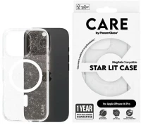 CARE by PanzerGlass Flagship Star Lit Case iPhone 16 Pro 6.3" white/white MagSafe 1342