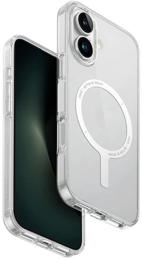 Uniq Clario iPhone 16 Plus 6.7" Magclick Charging case transparent/lucent clear