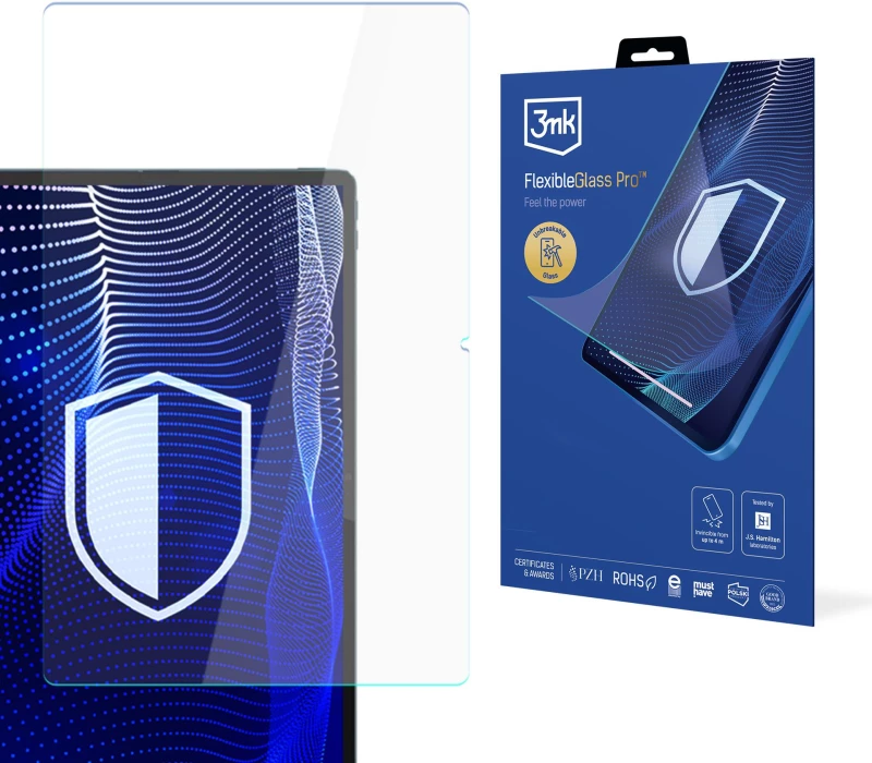 Hybrid glass 3mk FlexibleGlass Pro on Lenovo Yoga Tab Plus