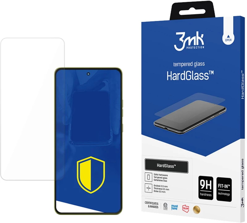 Tempered glass 3mk HardGlass for Motorola Moto G86
