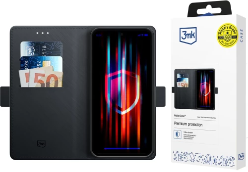 3mk Wallet Case for Apple iPhone 17 Air - Black