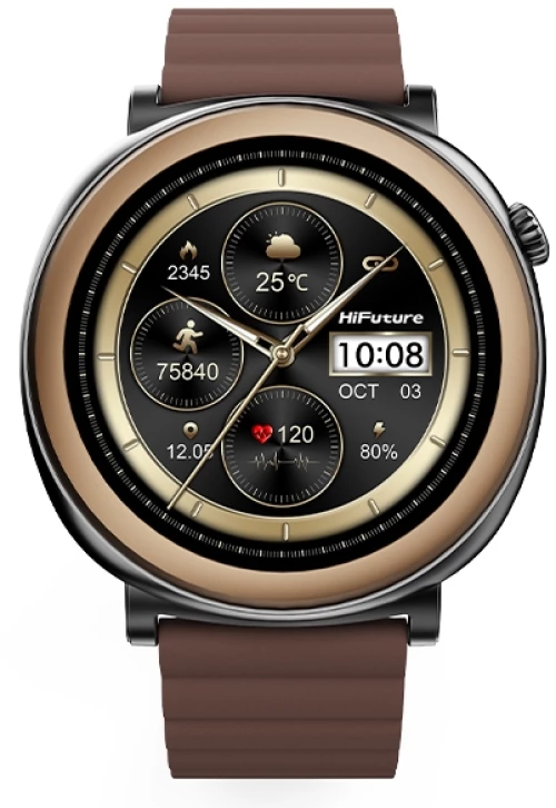 HiFuture Aurora Smartwatch - Brown