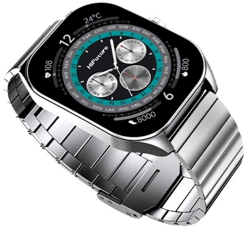 HiFuture FutureFit APEX Smartwatch - Silver