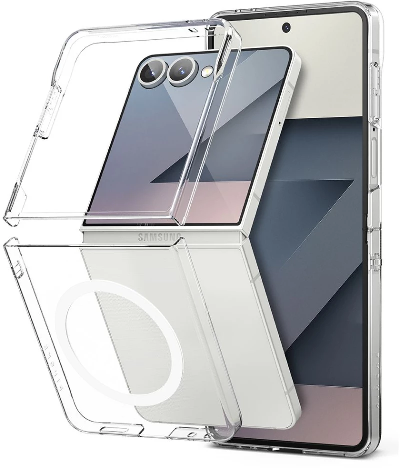 Ringke Slim Magnetic MagSafe Case for Samsung Galaxy Z Flip 7 - Transparent