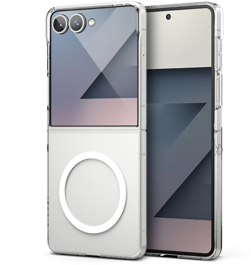 Ringke Slim Magnetic MagSafe Case for Samsung Galaxy Z Flip 7 - Transparent