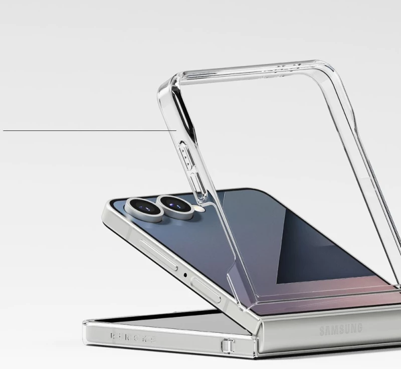 Ringke Slim Magnetic MagSafe Case for Samsung Galaxy Z Flip 7 - Transparent