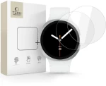 Tech-Protect Glass Fit+ 2-pack tempered glass for Samsung Galaxy Watch 8 40mm - transparent