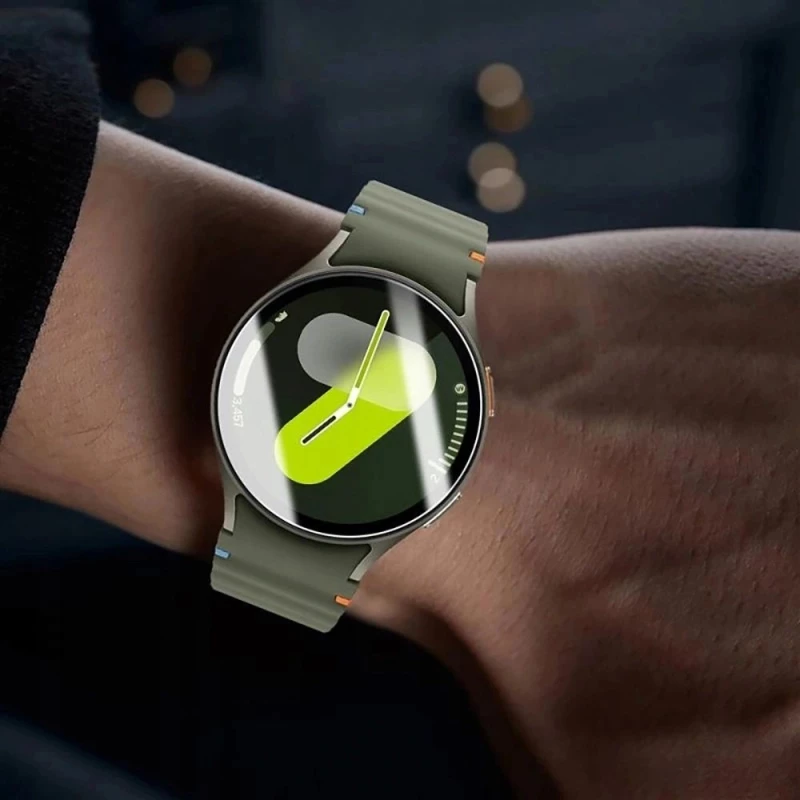 Tech-Protect Glass Fit+ 2-pack tempered glass for Samsung Galaxy Watch 8 40mm - transparent