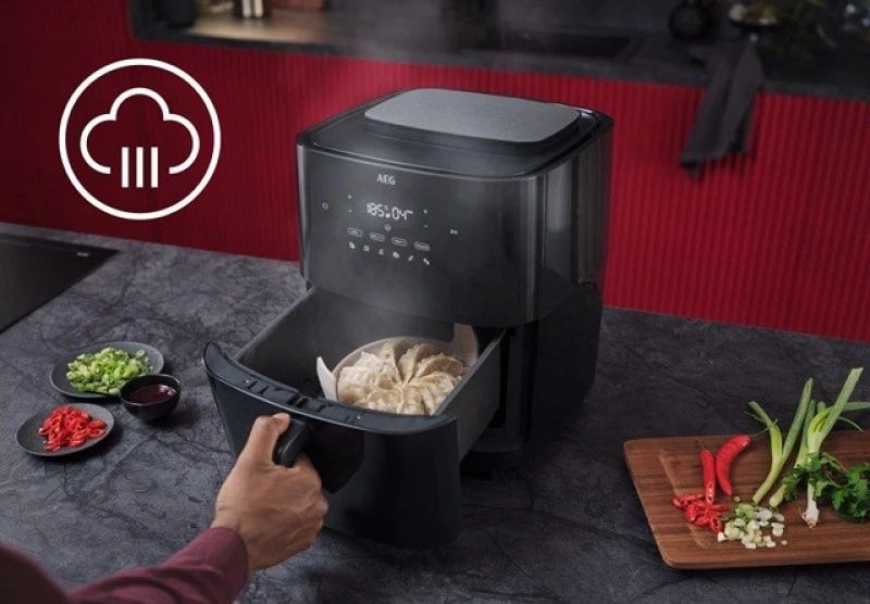 AEG AAF7SB Hot Air Fryer Single 6.9 L 1700 W Black
