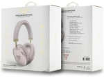 Guess Metallic Triangle Logo Over-Ear Headphones - Pink