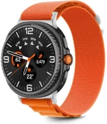 Tech-Protect Nylon Stripe Strap for Samsung Galaxy Watch 40/44/46 mm - Orange