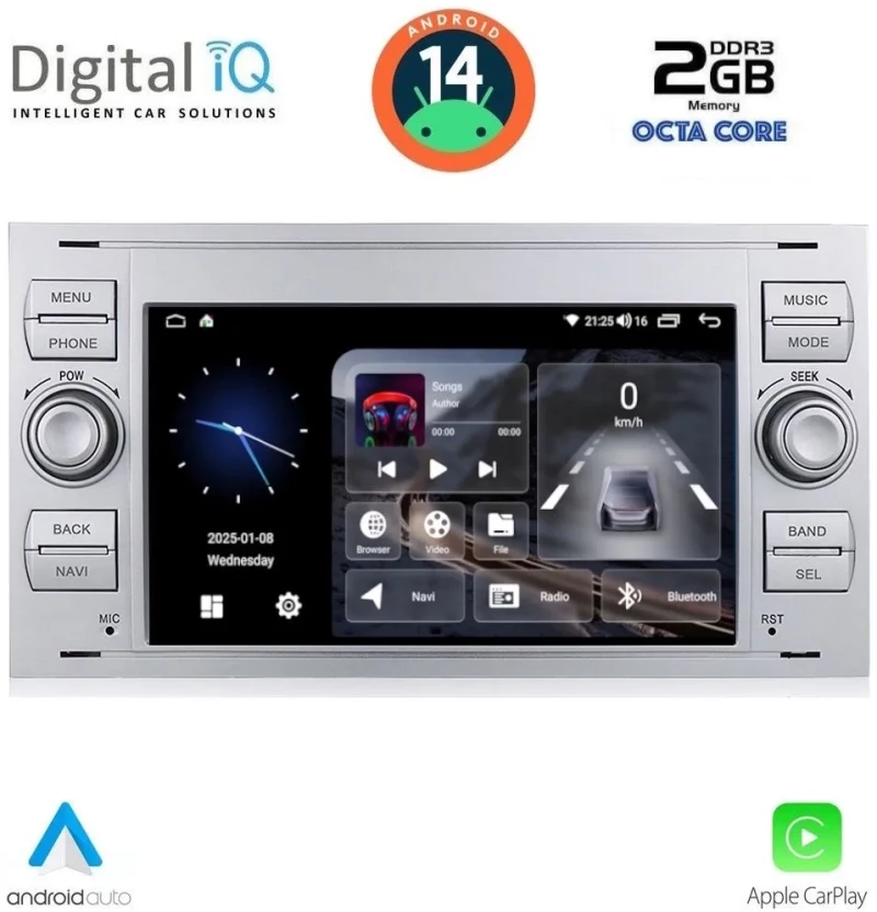 DIGITAL IQ BLF 302S_CPA (7" DECK) MULTIMEDIA SYSTEM for FORD mod. 2004-2008 DIQ_BLF_302S