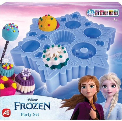 ΠΛΑΣΤΕΛΙΝΗ DISNEY FROZEN ΠΑΡΤΥ ΜΕ 5 ΒΑΖΑΚΙΑ 250ΓΡ ΓΙΑ 3+ ΧΡΟΝΩΝ- 1045-03619