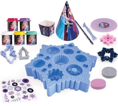 ΠΛΑΣΤΕΛΙΝΗ DISNEY FROZEN ΠΑΡΤΥ ΜΕ 5 ΒΑΖΑΚΙΑ 250ΓΡ ΓΙΑ 3+ ΧΡΟΝΩΝ- 1045-03619