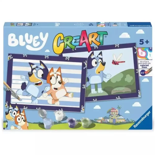 RAVESBURGER CREART ΠΑΙΧΝΙΔΙ ΚΑΤΑΣΚΕΥΗΣ JUNIOR BLUEY- 23961