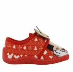 MINNIE MOUSE SLIPPERS MN010133 RED/GOLD