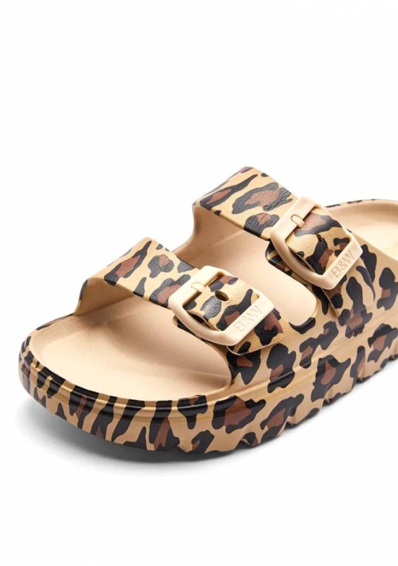 CONGUITOS SANDALS BUCKLE EVA BWSH391002-LEOP LEOPARD