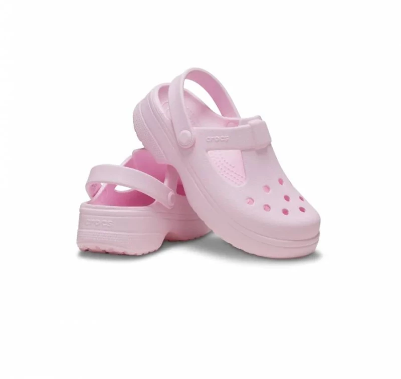 CROCS CLASSIC MARY JANE CLOG K 210615-6ZW PINK MILK
