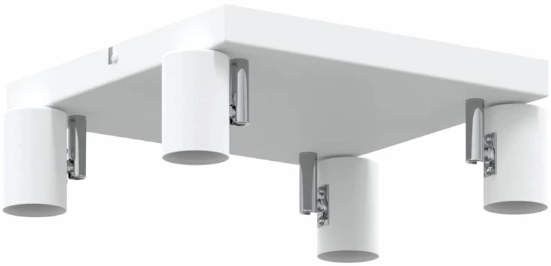 Ceiling Spotlight 4 Way Adjustable Λευκό E27 Λευκό 4108186