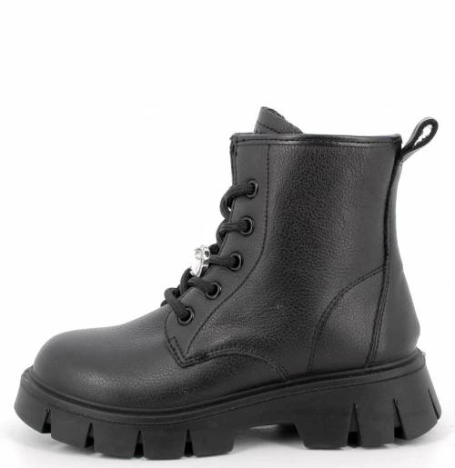 PRIMIGI BOOTS LEATHER 8870900 BLACK/BLACK