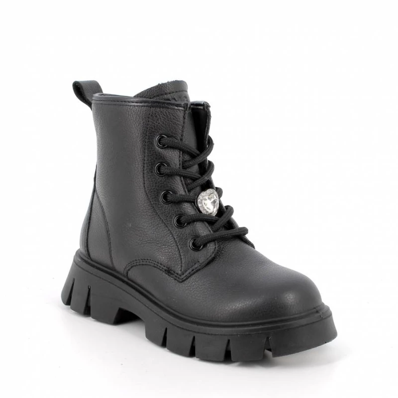PRIMIGI BOOTS LEATHER 8870900 BLACK/BLACK