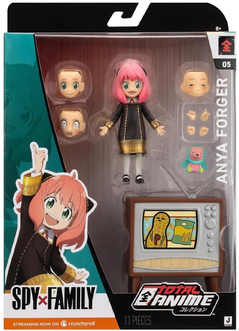 TOTAL ANIME - ΦΙΓΟΥΡΑ ΔΡΑΣΗΣ 16εκ. ΜΕ ΑΞΕΣΟΥΑΡ W1 ANYA FORGER (JWT00001)- JWT00001
