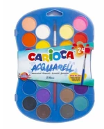 Carioca Νερομπογιές Acquarell (24 Χρωμάτων)