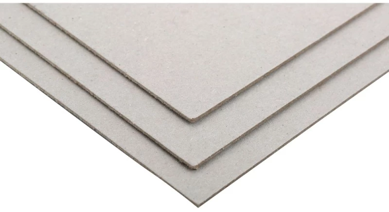 Χαρτόνι βιβλιοδεσίας 2mm γκρι Β4, (25x35cm)