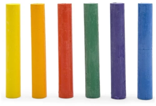 Χρώματα για κερί σετ με 6 ράβδους