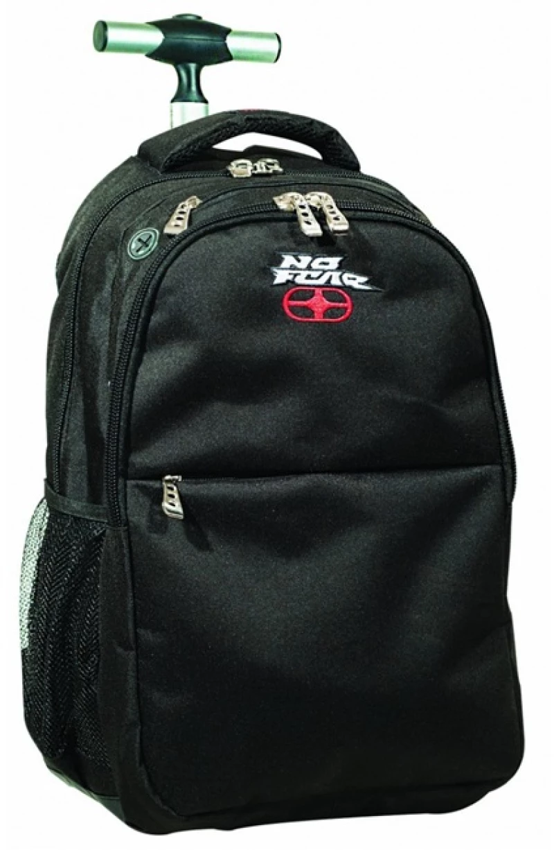 BACK ME UP ΤΣΑΝΤΑ TROLLEY ΔΗΜΟΤΙΚΟΥ NO FEAR BLACK 347-14074