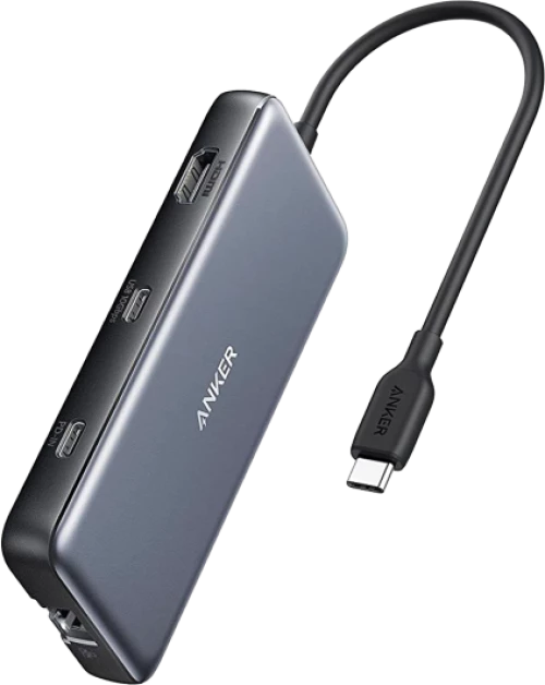 Anker A83830A2 USB-C Docking Station με HDMI 4K PD Ethernet Γκρι