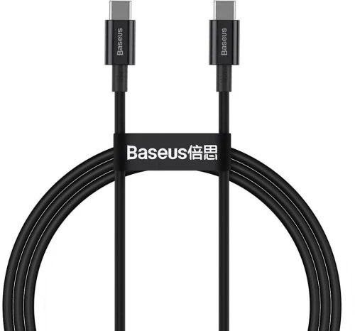 Baseus CALYS-A01 Superior Series USB to Lightning Cable Μαύρο 1m