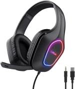 Trust TR-25331 GXT 416 Zirox Ασύρματο Over Ear Gaming Headset με σύνδεση 3.5mm / USB