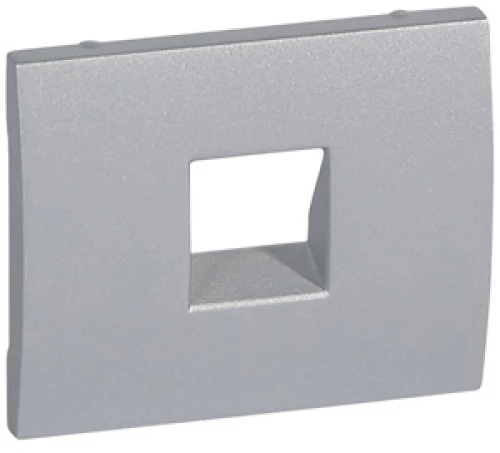 Πλακίδιο Legrand Galea Life για Πρίζα Τηλεφώνου RJ11 Αλουμίνιο σε Ασημί Χρώμα 771395