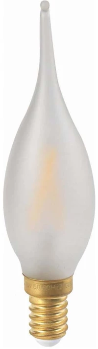 Λαμπτήρας Led Filament Ματ με Μύτη E14 C35 Tip 4W - 470Lm 44-05508 (2800K)