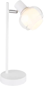 table lamp metal white matt, 1x E14 - 54309TW
