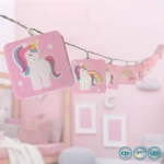 Φωτιστικό Κρεμαστό Γιρλάντα Παιδικό Ango Unicorns 41595