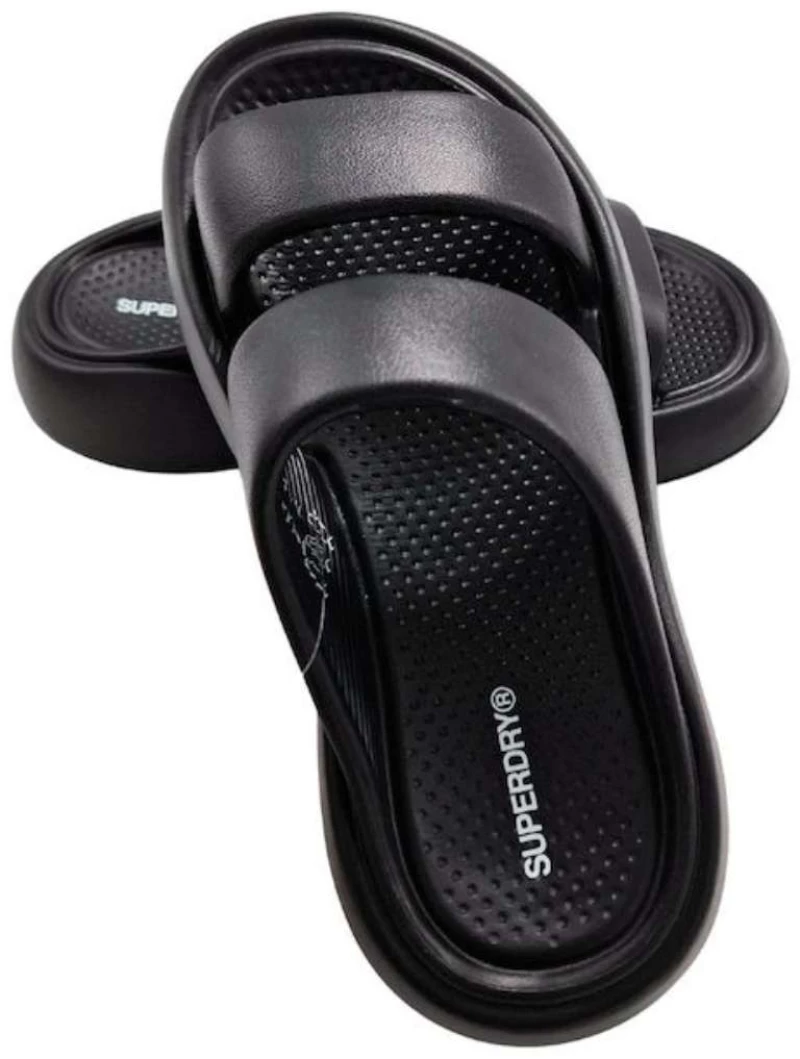 Superdry TXS2441-Black Σαγιονάρες