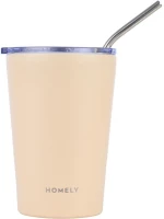 HOMELY 01-32647 ΘΕΡΜΟΣ MUG 400ml SANDSTONE