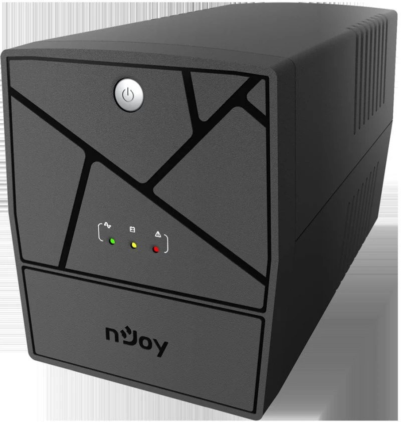 NJOY UPLI-LI100KE-CG01B Keen 1000 UPS Line-Interactive 1000VA 600W με 4 Schuko Πρίζες