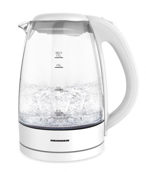 Heinner HEK-2200GWH Βραστήρας 1.8lt 2200W Λευκός