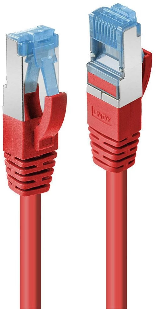 Lindy LY-47162 S/FTP Cat.6 Καλώδιο Δικτύου Ethernet 1m Κόκκινο