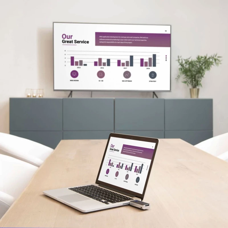 Marmitek Stream S2 Pro - Wireless HDMI presentation system