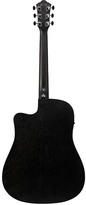 Ibanez V44CE WK - Ηλεκτρακουστική κιθάρα σε Weathered Black Open Pore