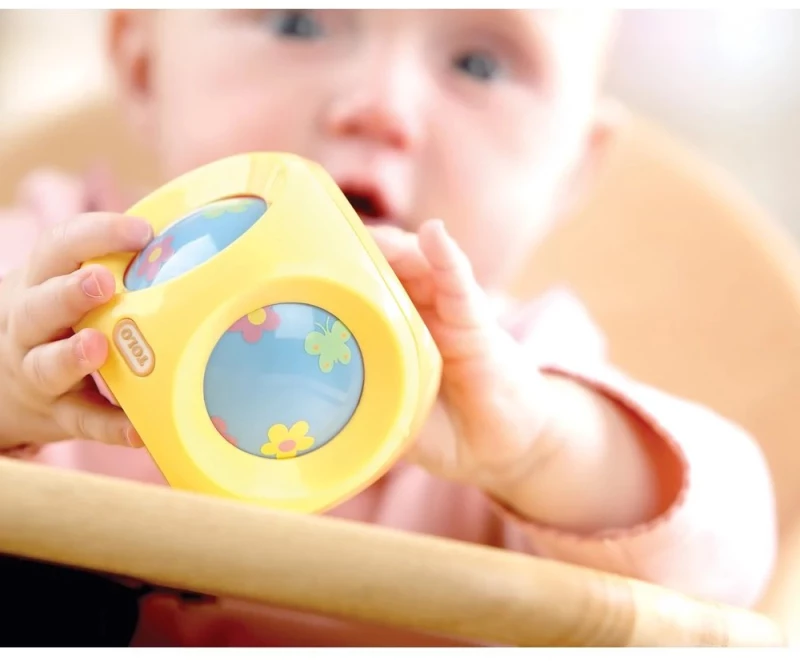 Tolo Toys Βρεφικό Παιχνίδι Κύβος με Ήχους Παστέλ Χρώματα