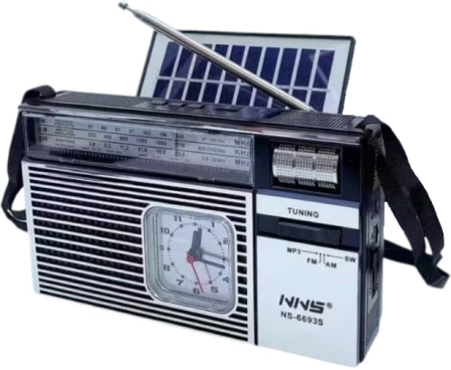 Επαναφορτιζόμενο ραδιόφωνο - NS6693S - 402008 - Silver