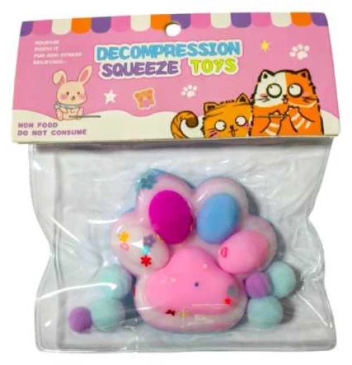 Πατούσα Antistress Squishy - Σετ 16pcs - GA524-6 - 652464