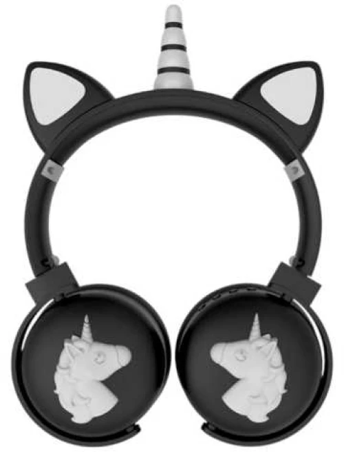 Ασύρματα ακουστικά - Unicorn Headphones - ME17 - 258606 - Black